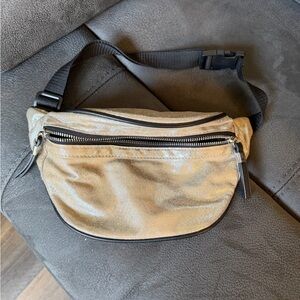Silver  Waist Bag Fanny pack